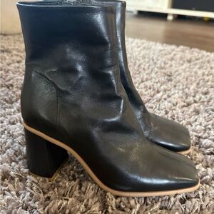 FP Movement by Free People Black Heeled Boots